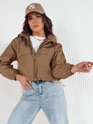 Dámska bunda dstreet graus ty4235 karamel