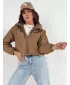 Dámska bunda dstreet graus ty4235 karamel