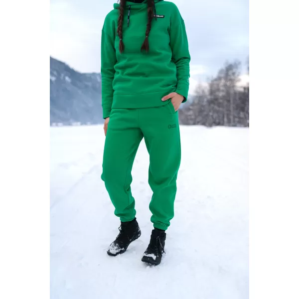  Dámske bavlnené tepláky NORDBLANC BOYFRIEND NBSPL7888 zelená 