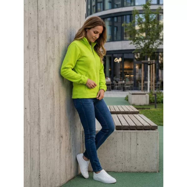  Dámska fleecová mikina ALTISPORT NoPrint NP/ALW405 VÁPNO 