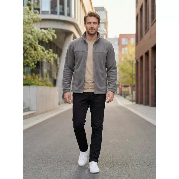  Pánska fleece mikina ALTISPORT NP/ALM105 OCELOVO sivá 