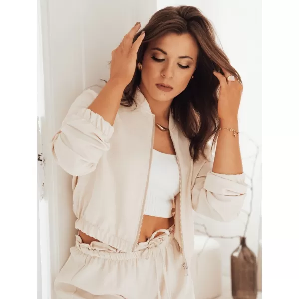  Dámska bunda DSTREET MADDIE RY2320 BÉŽOVÁ 