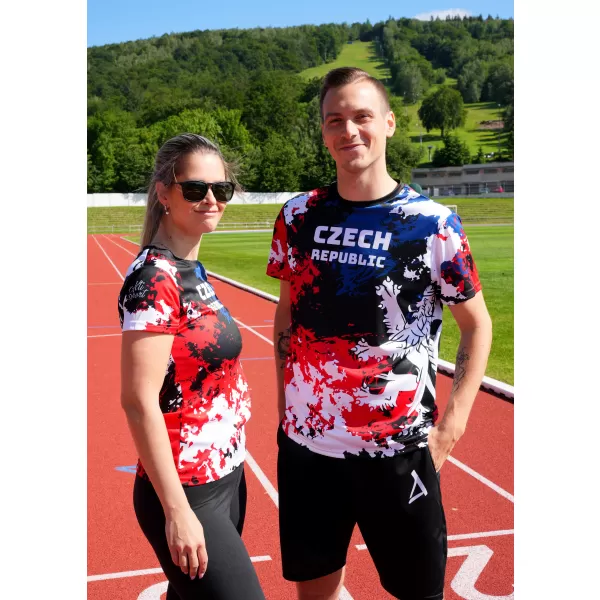  Pánske funkčné tričko premium ALTISPORT x CZE VOJ/ALM036TR01 ŠKVRNY 