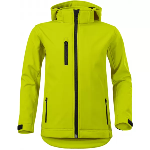  Detská softshellová bunda ALTISPORT NP/ALK535 LIMETKOVÁ 