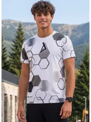 Pánske funkčné tričko premium ALTISPORT VOJ/ALM037TR01 biela