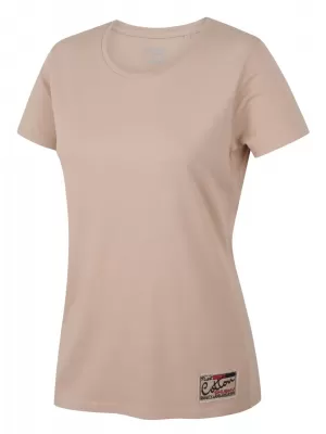 Dámske tričko HUSKY TEE BASE L BÉŽOVÁ