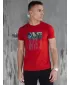 Pánske tričko DSTREET RX5559 ČERVENÁ