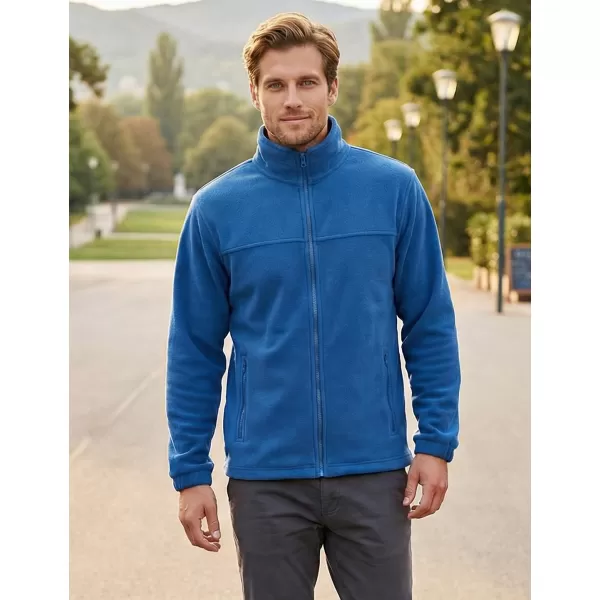  Pánska fleece mikina ALTISPORT NP/ALM105 AZÚRO modrá 