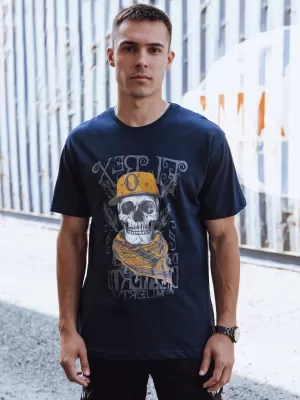 Pánske tričko DSTREET RX5618 TMAVO MODRÁ