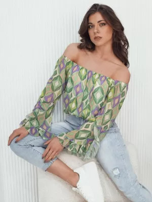 Dámska blúzka DSTREET SPRIAN RY2464 ZELENÁ