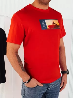 Pánske tričko DSTREET RX5486 ORANŽOVÁ