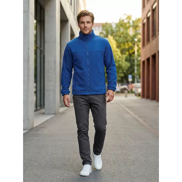  Pánska fleece mikina ALTISPORT NP/ALM105 KRÁĽOVSKÁ modrá 