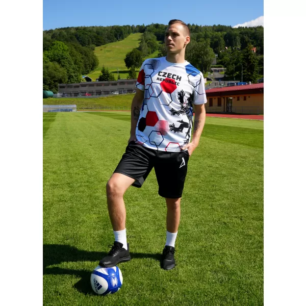  Pánske funkčné tričko premium ALTISPORT x CZE VOJ/ALM036TR01 HEXA biela 