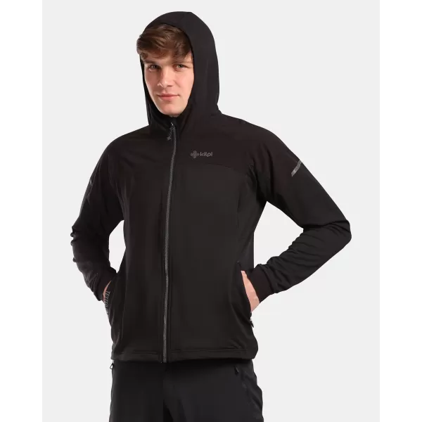  Pánska fleece mikina KILPI MEMPHIS-M VM0201KI čierna 