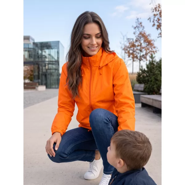  Unisex vetrovka ALTISPORT NP/ALU425 NEON ORANGE 