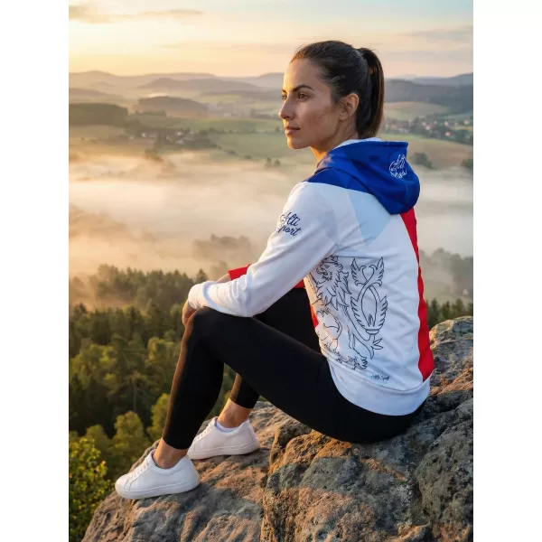  Dámska mikina premium ALTISPORT x CZE VOJ/ALW032MI01 TVARY 