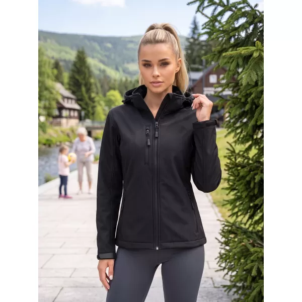  Dámska softshellová bunda ALTISPORT NP/ALW125 čierna 