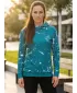 Dámska funkčná mikina premium ALTISPORT VOJ/ALW034MI01 EMERALD