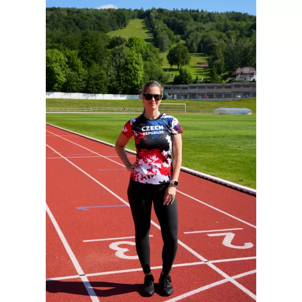  Dámske funkčné tričko premium ALTISPORT x CZE VOJ/ALM036TR01 ŠKVRNY 