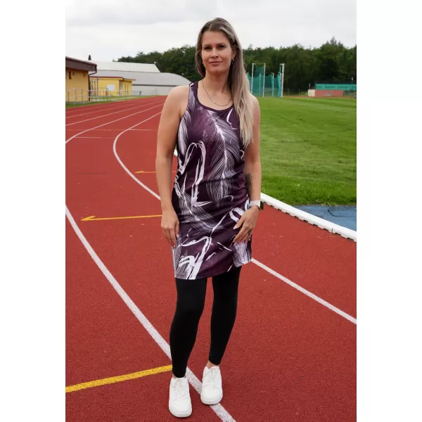  Dámske funkčné tielkové šaty premium ALTISPORT VOJ/ALW001SAT01 fialová 