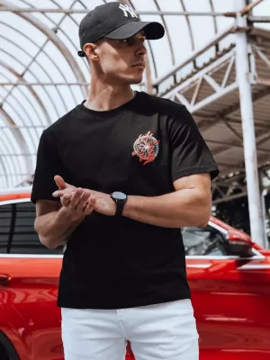 Pánske tričko DSTREET RX5491 ČIERNA