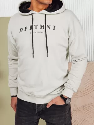 Pánska mikina DSTREET BX5679 TMAVO ŠEDÁ