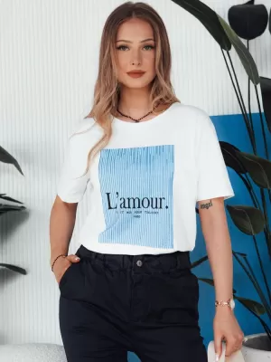 Dámske tričko DSTREET LAMOUR RY2587 BIELA