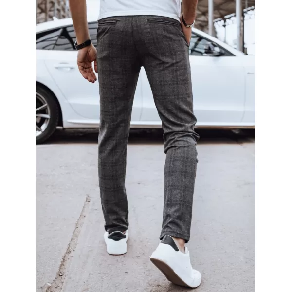  Pánske nohavice DSTREET UX4399 TMAVO ŠEDÁ 