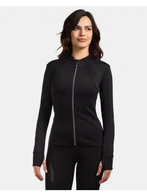 Dámska fleece mikina KILPI LAJEN-W VL0206KI čierna