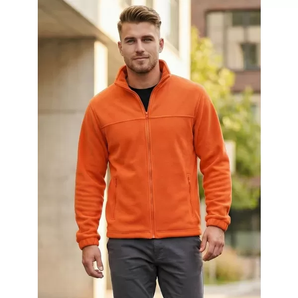  Pánska fleece mikina ALTISPORT NP/ALM105 oranžová 