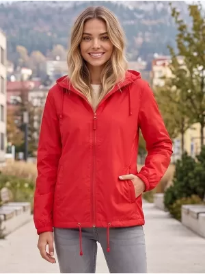 Dámska bunda ALTISPORT NoPrint NP/ALW1311NJ LIGHT RED