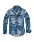 Pánska košeľa BRANDIT RILEY DENIM BD4020 BLUE WASHED