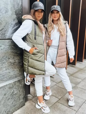 Dámska vesta DSTREET ONADE TY3724 ZELENÁ
