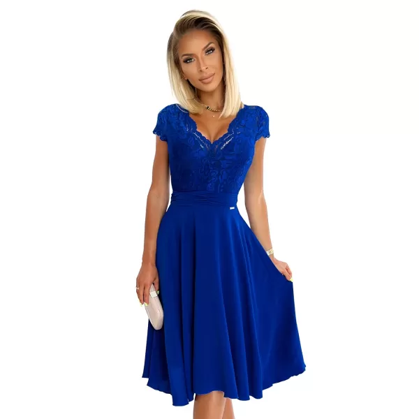  Dámske šaty Numoco Linda 381-3 BLUE 