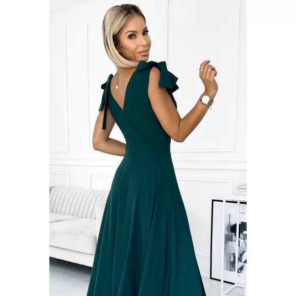  Dámske šaty Numoco Elena 405-4 zelená 