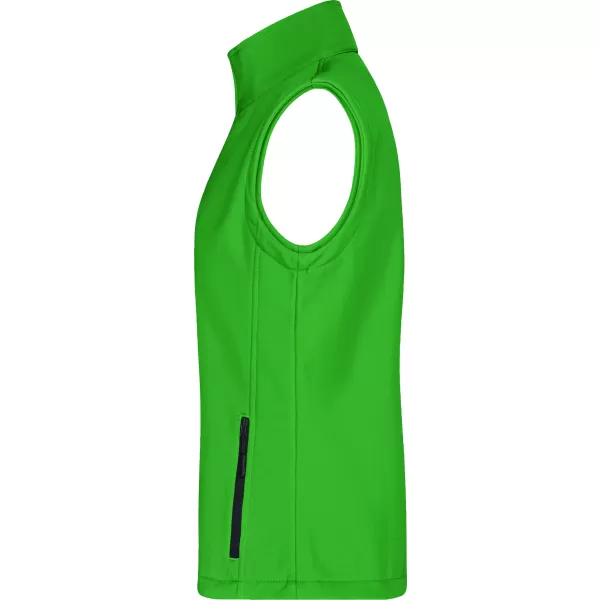  Dámska softshellová vesta ALTISPORT NoPrint NP/ALW7211NJ GREEN/NAVY 