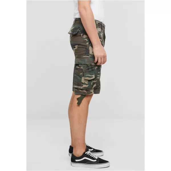  Pánske šortky BRANDIT VINTAGE BD2002 OLIVOVÝ CAMO 