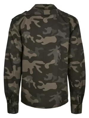 Pánska košeľa Brandinit US BD4102 Olive
