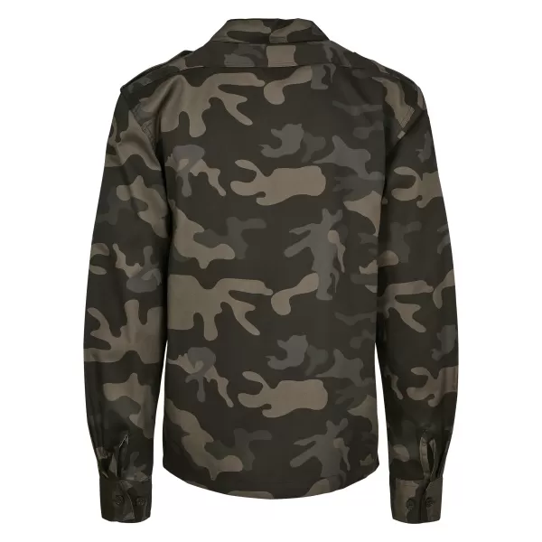  Pánska košeľa Brandinit US BD4102 Olive 