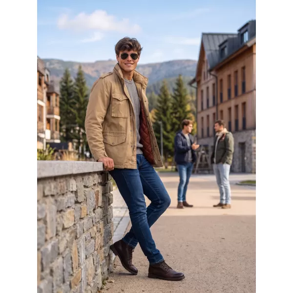  Pánska bunda Brandit M-65 Field BD3108 Camel 
