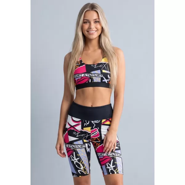  Dámske funkčné legíny nad kolená premium ALTISPORT VOJ/ALW041LEG02 čierna 
