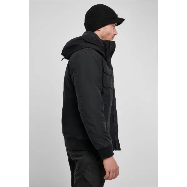  Pánska bunda brandinit Bronx BD3107 čierna 