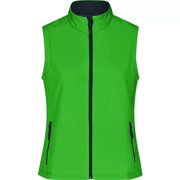  Dámska softshellová vesta ALTISPORT NoPrint NP/ALW7211NJ GREEN/NAVY 