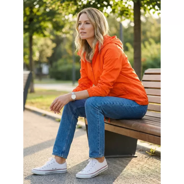  Dámska bunda ALTISPORT NoPrint NP/ALW1311NJ BRIGHT ORANGE 