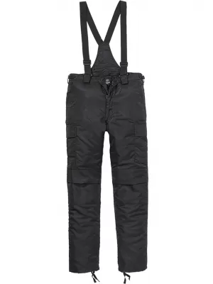 Pánske nohavice Brandinit Termal Dungarees BD1012 čierna