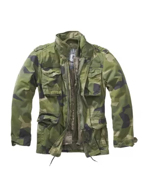 Pánska bunda BRANDIT M-65 GIANT BD3101 ŠVÉDSKY CAMO
