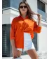 Dámska košeľa DSTREET TRENDSET DY0436 ORANŽOVÁ
