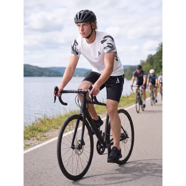  Prémiové pánske funkčné kompresné tričko s krátkym rukávom ALTISPORT VOJ/ALM039TR04 BIELA 