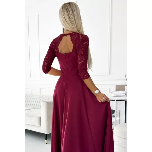  Šaty NUMOCO AMBER 309-9 ČERVENÁ 