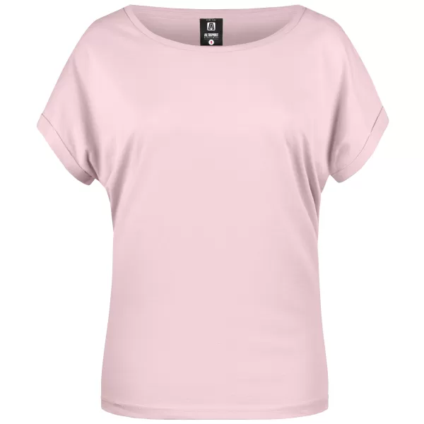  Dámske tričko ALTISPORT NoPrint NP/ALW5008 SOFT PINK 